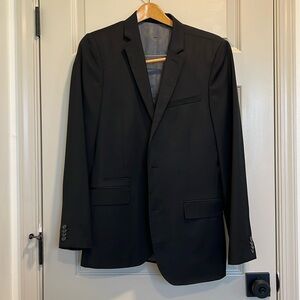 Men’s Black Suit Jacket Size 38L